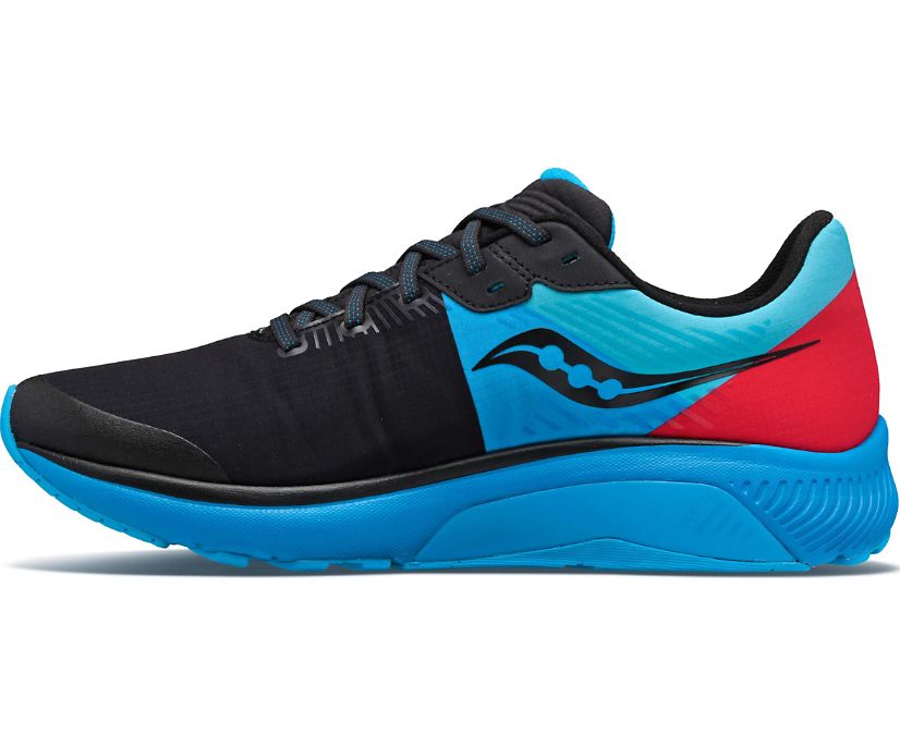 Női Saucony Guide 14 Runshield Futócipő Fekete Kék Piros | HU 514UZG